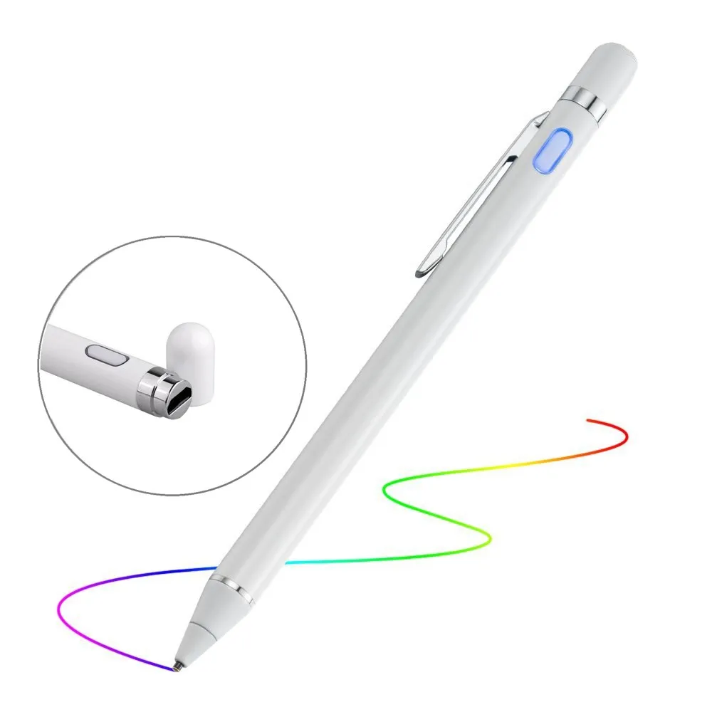 KINGMAS New For Apple Pencil stylus Pen capacitance High precision touch Pen For iPhone iPad Pro 2018/1/2/3/4/ iPad mini Android KINGMAS New For Apple Pencil stylus Pen capacitance High precision touch Pen For iPhone iPad Pro 2018/1/2/3/4/ iPad mini Android