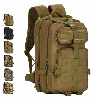 

Men's High Quality Durable Nylon Military Assault Backpack Waterproof Laptop Bag Rucksack hand bags