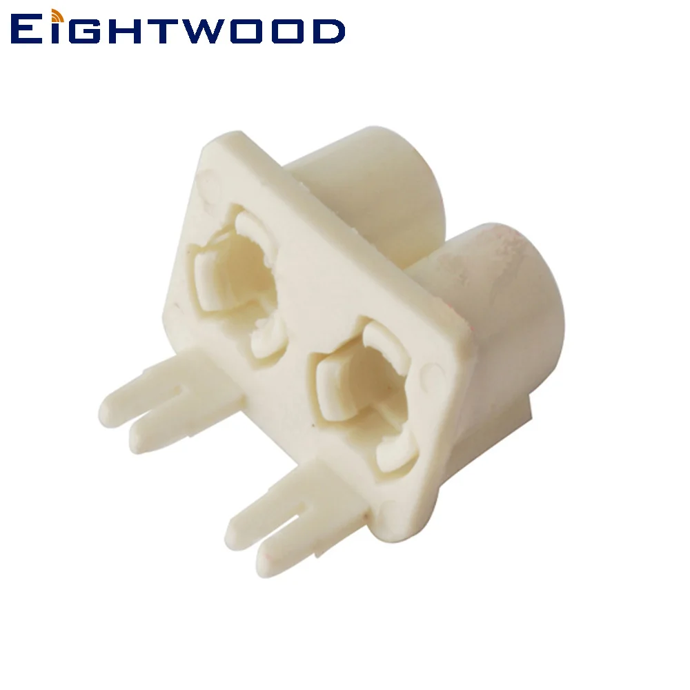 Eightwood 10 шт. пластиковый корпус SMB Fakra код B двойная для автомобильной радиоантенны