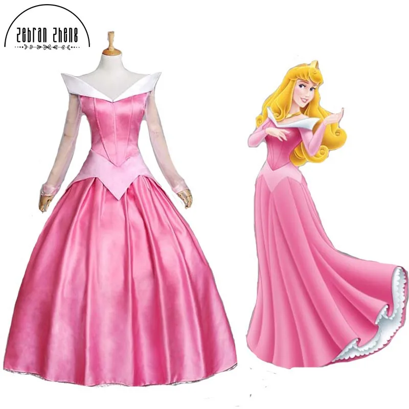 Sleeping Beauty Ladies Women/'s Girls Costume Aurora Princess Dress Cosplay Party