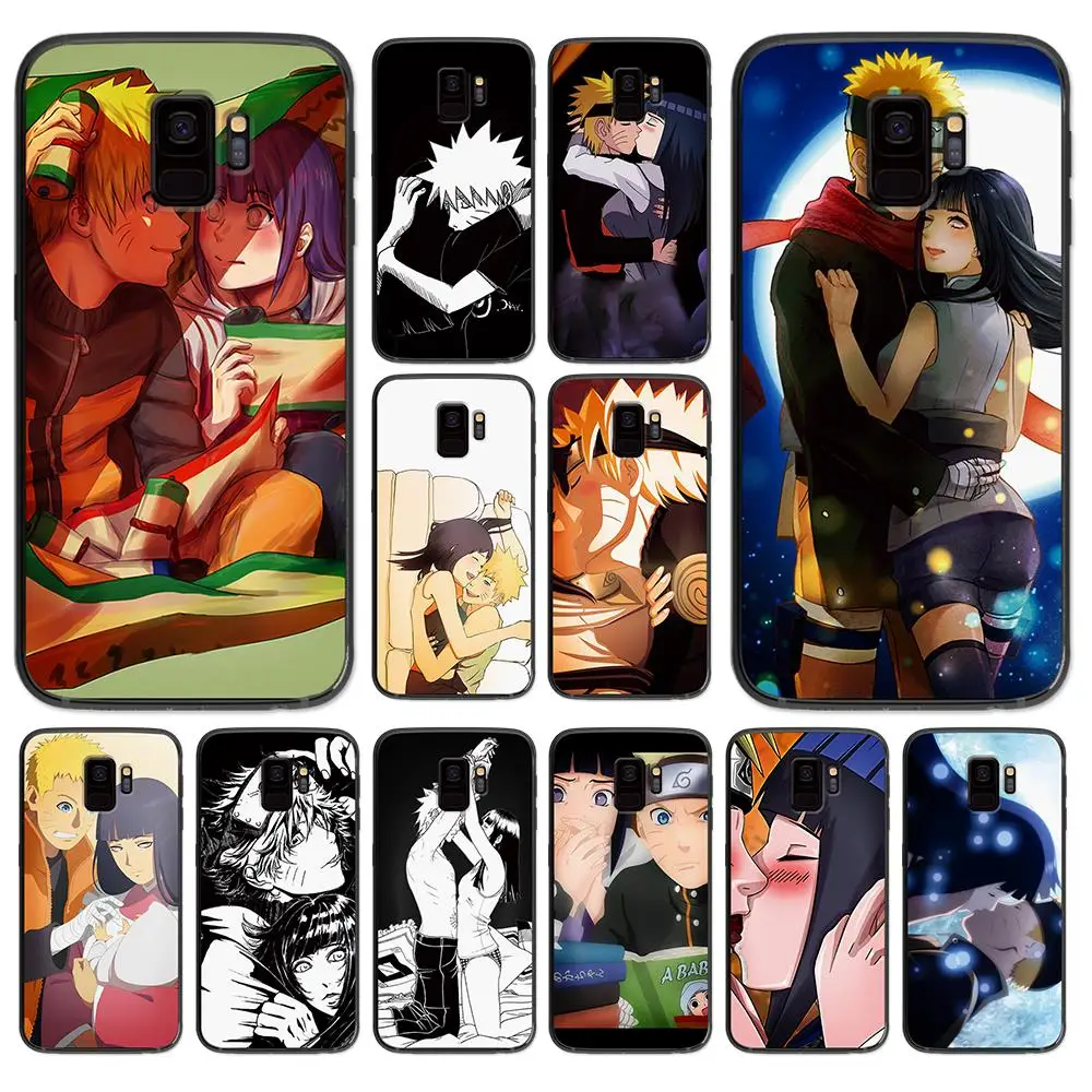 

Naruto and hinata soft phone cover case for Samsung Galaxy S6 S7 S8 S9 S10e Plus Note 8 9 Cases