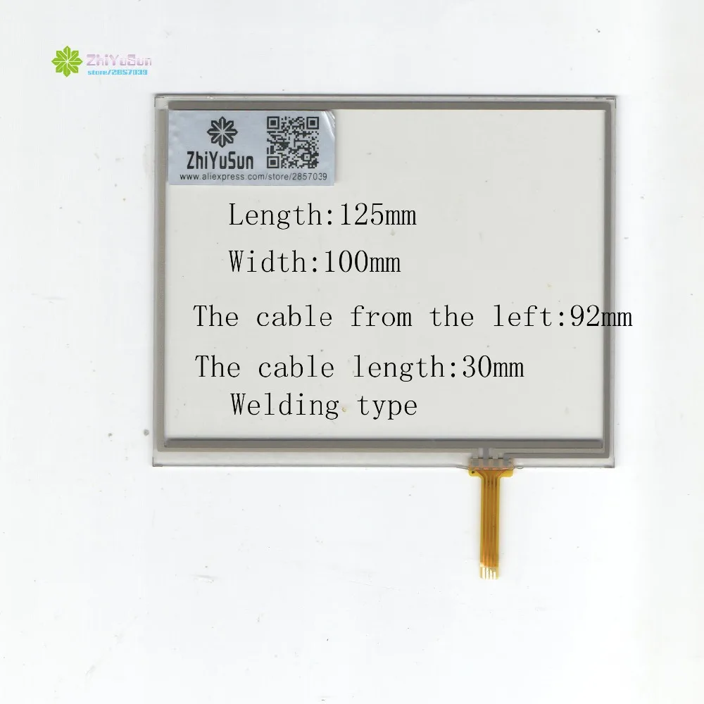 Zhiyusun-scanner Digitalizador com Fios Resistente ao Tela Sensível ao Toque Cabo de Solda 5.7 mm x 125 mm 100×125