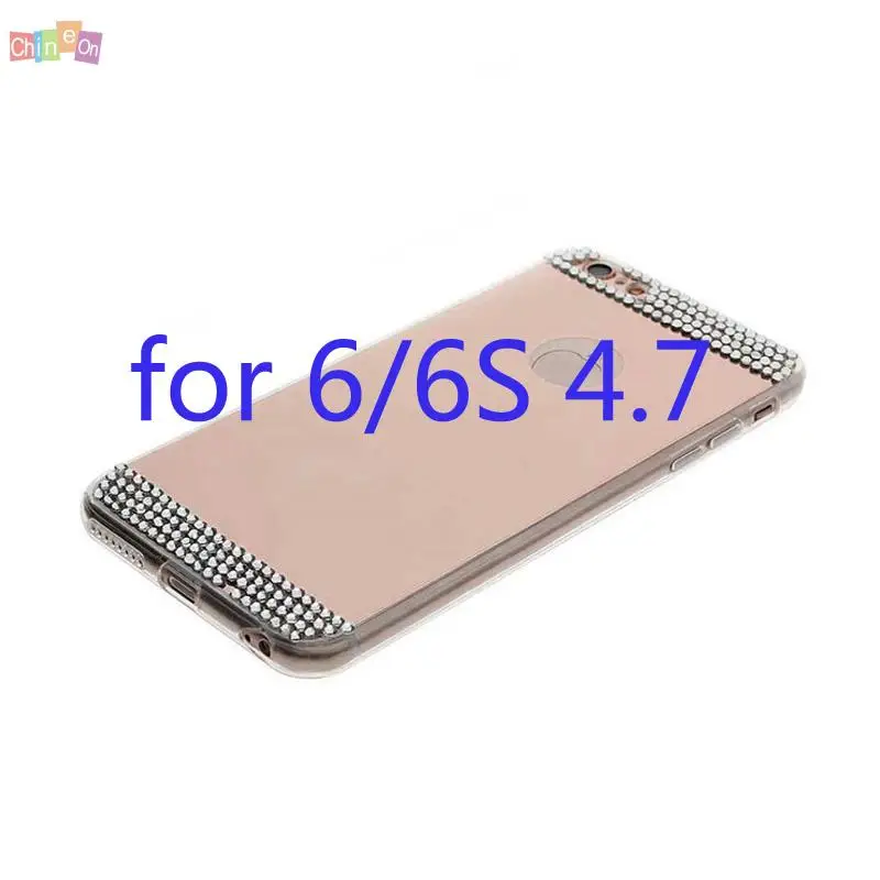 Rose Gold for Новое поступление, мягкий зеркальный Гальванизированный чехол из ТПУ для iPhone 6/6 S 4,7 - Цвет: Rose Gold for