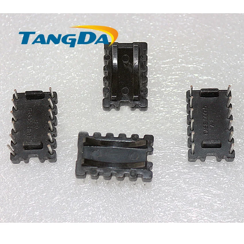 Tangda bobbin base holder 18*30mm 6+6pin 12p transformer Common mode