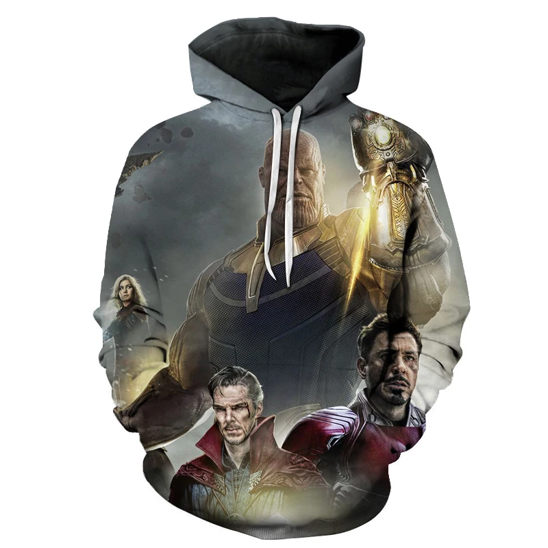 Superhero America Avengers Endgame Cosplay Quantum Realm Costumes Sweatshirt Hoodie Jacket Captain Marvel Tech Hooded Zipper