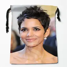 J&w16 New Halle Berry 01 Custom Printed receive Bag Compression Type drawstring bags size 18X22cm W725&JYg16