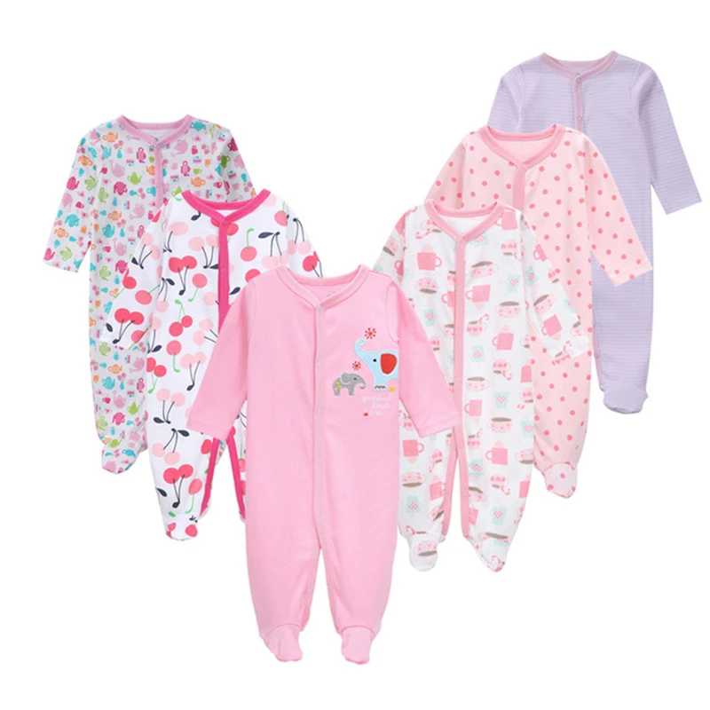 

Baby Rompers 3/2/1 Piece Unisex Cartoon Full Clothing Set Cotton Toddler Girls Clothes Newborn Boys Overalls Infant Jumpsuit