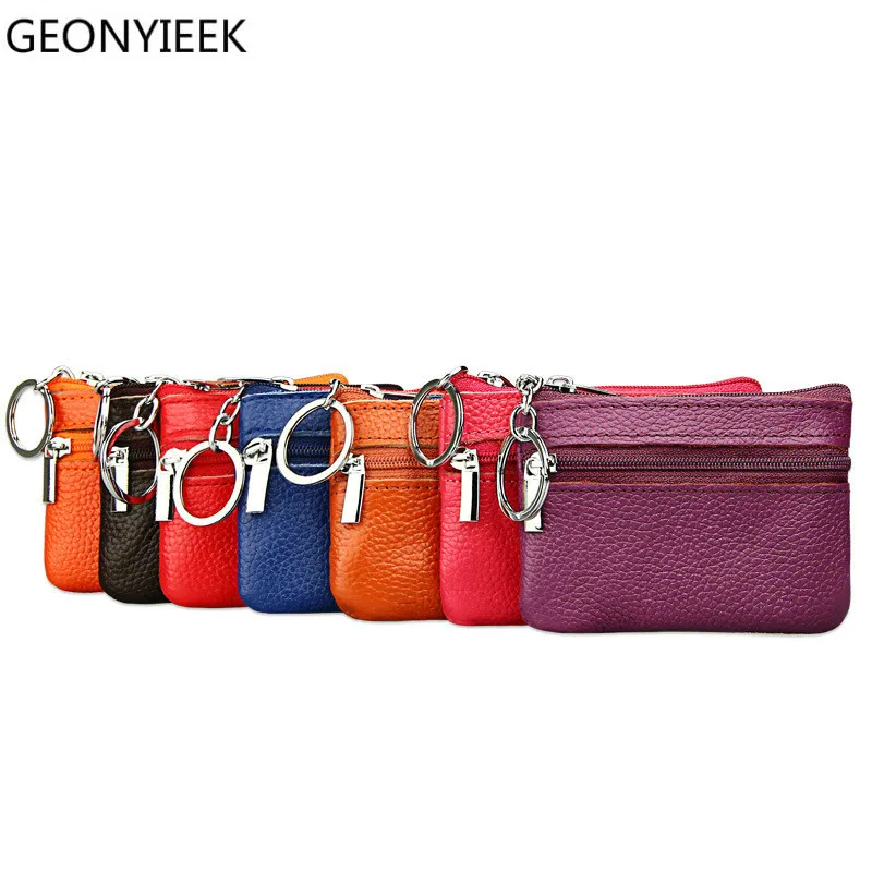 

PU Leather Coin Purses Women's Small Change Money Bags Pocket Wallets Key Holder Case Mini Pouch Zipper