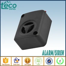 1 шт./лот мини сигнализации мотоцикла пьезоэлектрический сигнал проводная сирена по ограничению на использование опасных материалов в производстве, 12В, черная, 46,5x39x23,5 мм TPS-39