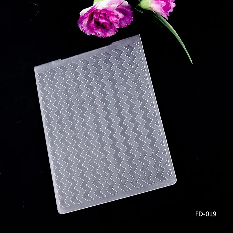 Новое поступление скрапбукинга круговой дизайн DIY бумажные Вырубные штампы Скрапбукинг пластиковая папка для тиснения - Цвет: Embossing Folder