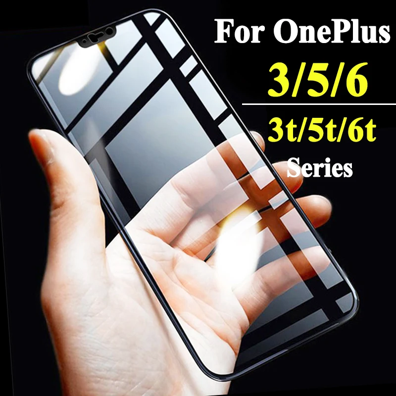 

For Oneplus 6 Tempered Glass For Oneplus 5 Screen Protector On One Plus 3 3T 5T 6T Protective Glas T3 T5 T6 T Sheet Protection