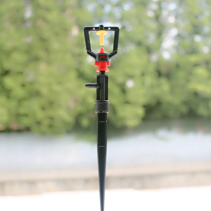 10pcs/pack Refraction Sprinkler Dripper Together With Spike Garden