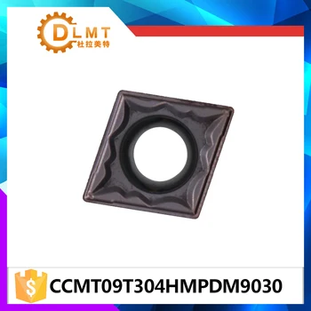 

10pcs CCMT09T304 HMPDM9030 Internal Turning Tools Carbide inserts Cutting Tool CNC Tools Lathe tools Lathe cutter