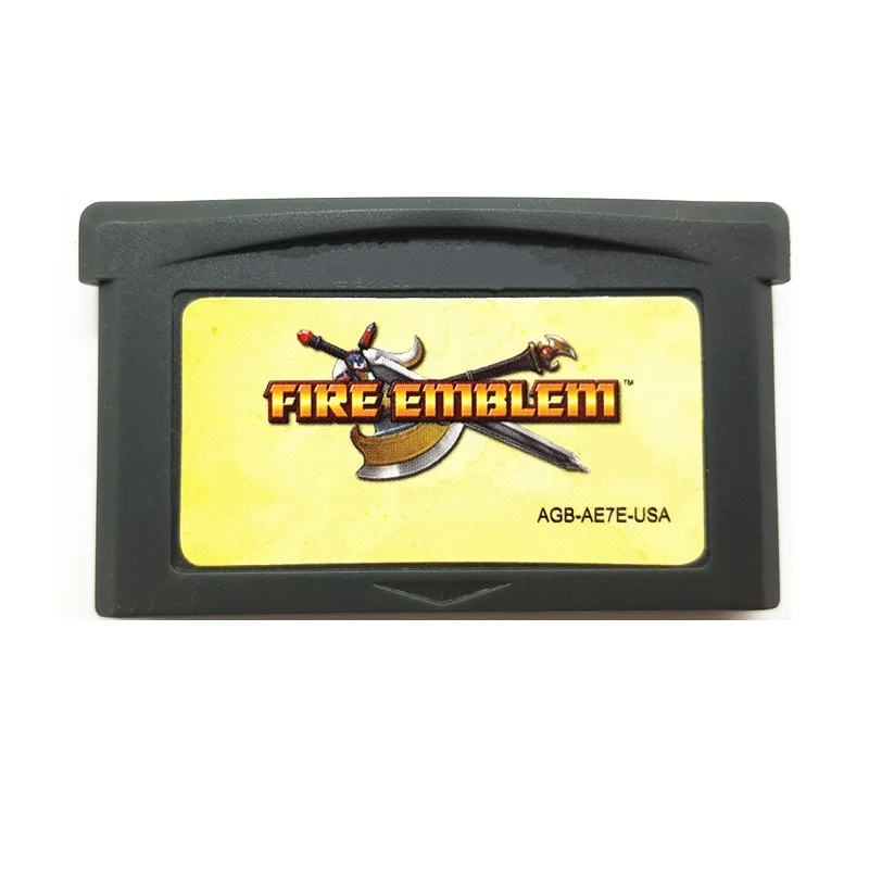 Пожарная эмблема серии Видеоигры карта памяти картриджа для 32 бит аксессуары для консоли - Цвет: Fire Emblem US