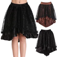Новые модные женские пикантные танцевальные юбки Befree цветочные кружева Высокая Талия готический дамы новинка корсет низкая Юбки Плюс Размеры S-6XL
