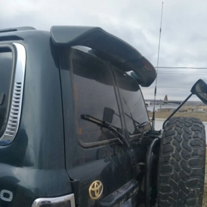 Используется для toyota land cruiser спойлер 1998 2007 FJ100 двухдверный с подсветкой высокого