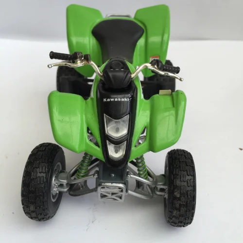 1/18 специальный литой металл Kawasaki Atv Статический рабочий стол дисплей Коллекция Модель