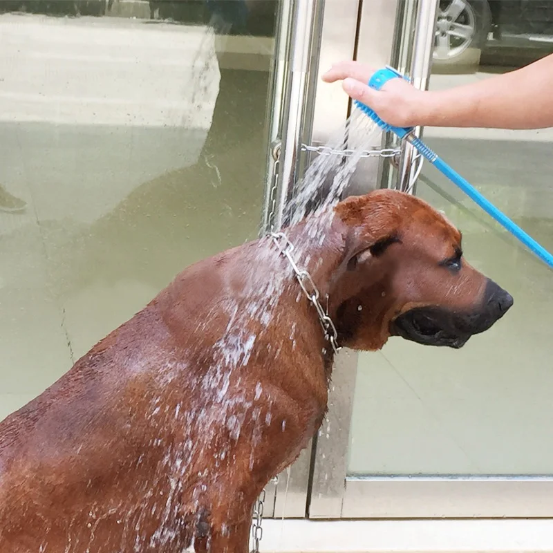 Shampoo For Dog Pet Supplies Cat Bathing Tool Comfortable Massager Shower Tool Dog Bath Washer Cat Show Head Spray FH005 (9)