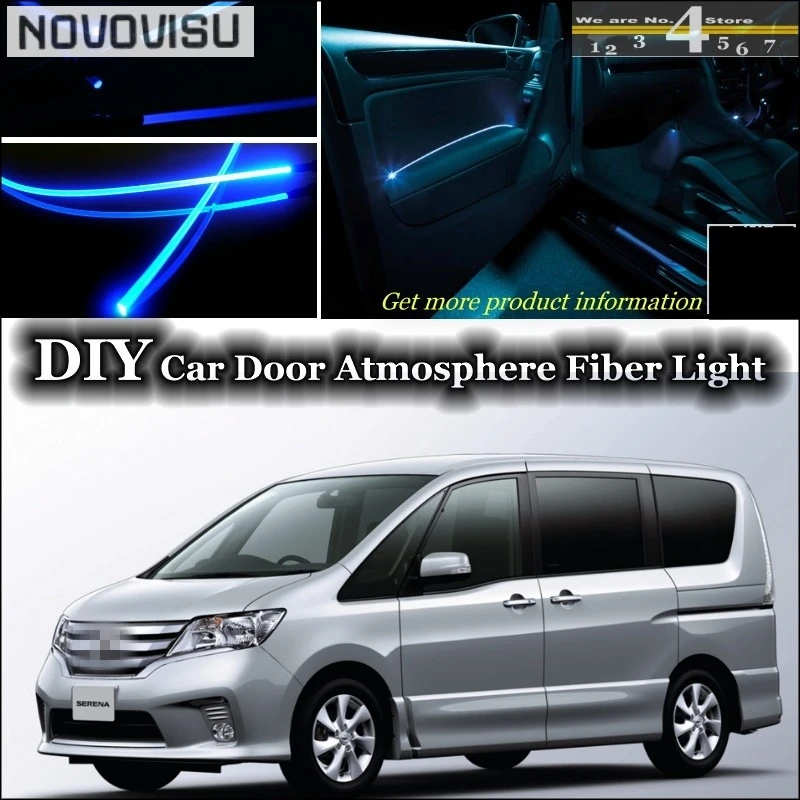 Novovisu для NISSAN SERENA ZNA Succe чехлы сидений Suzuki Landy Внутреннее освещение тюнинговая