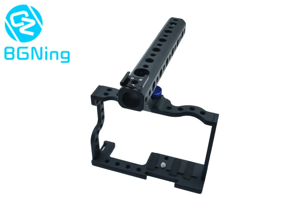 

Camera Cage for Panasonic GX85 / GX80 Mirrorless System Camera Kit Metal Protective Case with Handle Grip