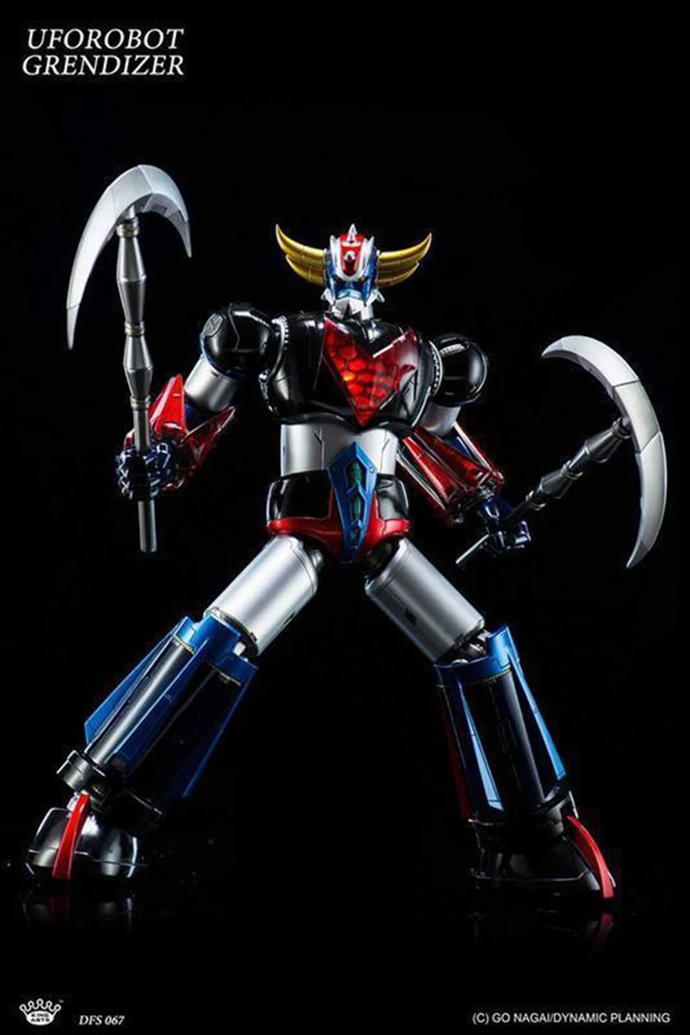 1/9 King Arts Diecast фигурка DFS067 Uforobot Grendizer 25 см Armour Knight кукольные игрушки коллекции