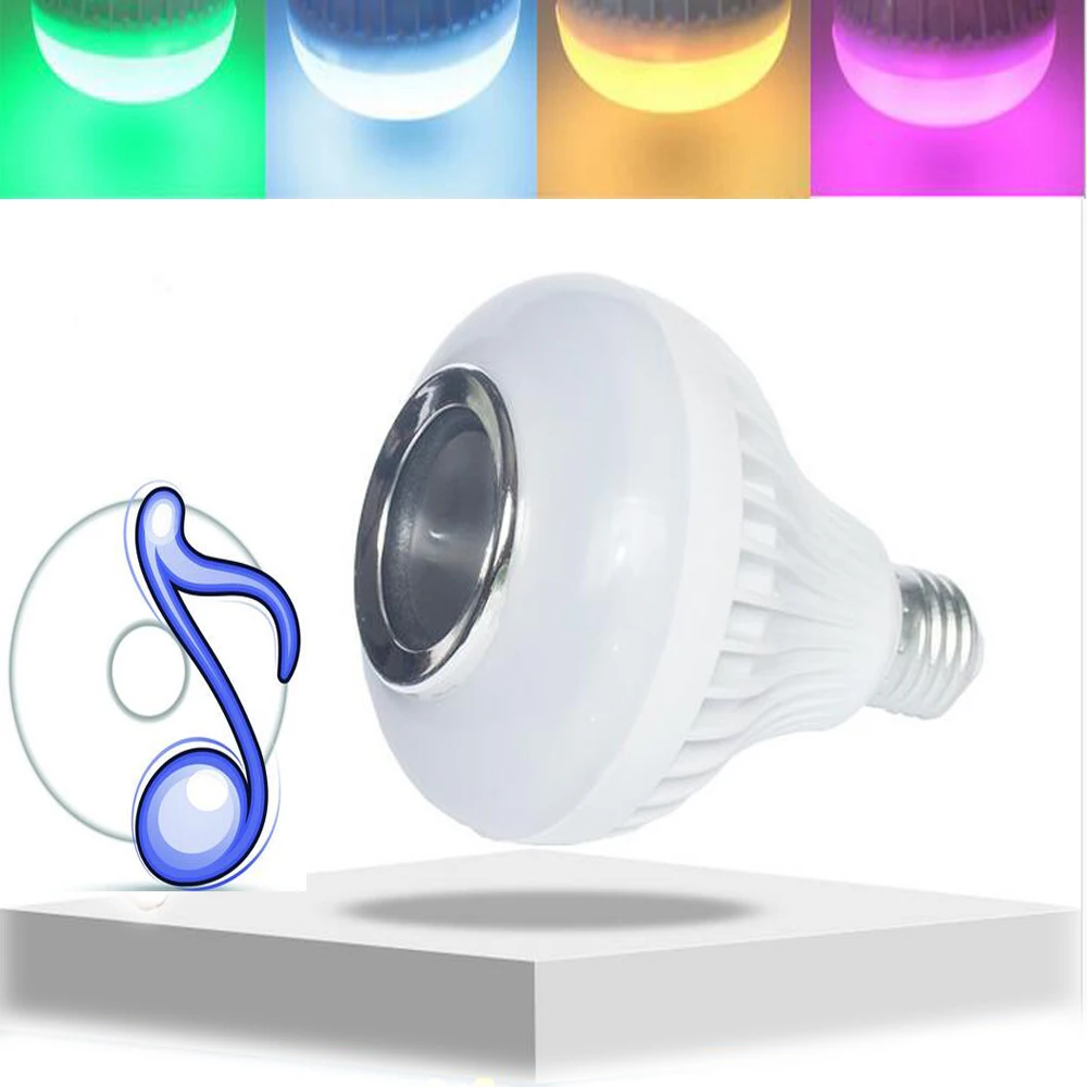 LED Music Bulb Wireless Bluetooth LED colorful music light bulb stage