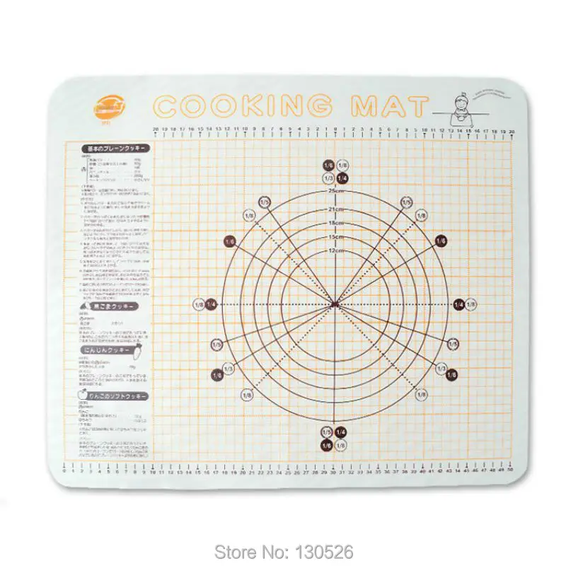 Medium Size 54X54cm Silicone Insulation Pads Resist High Temperature Oven Baking Mat Pastry Working Mat Baking