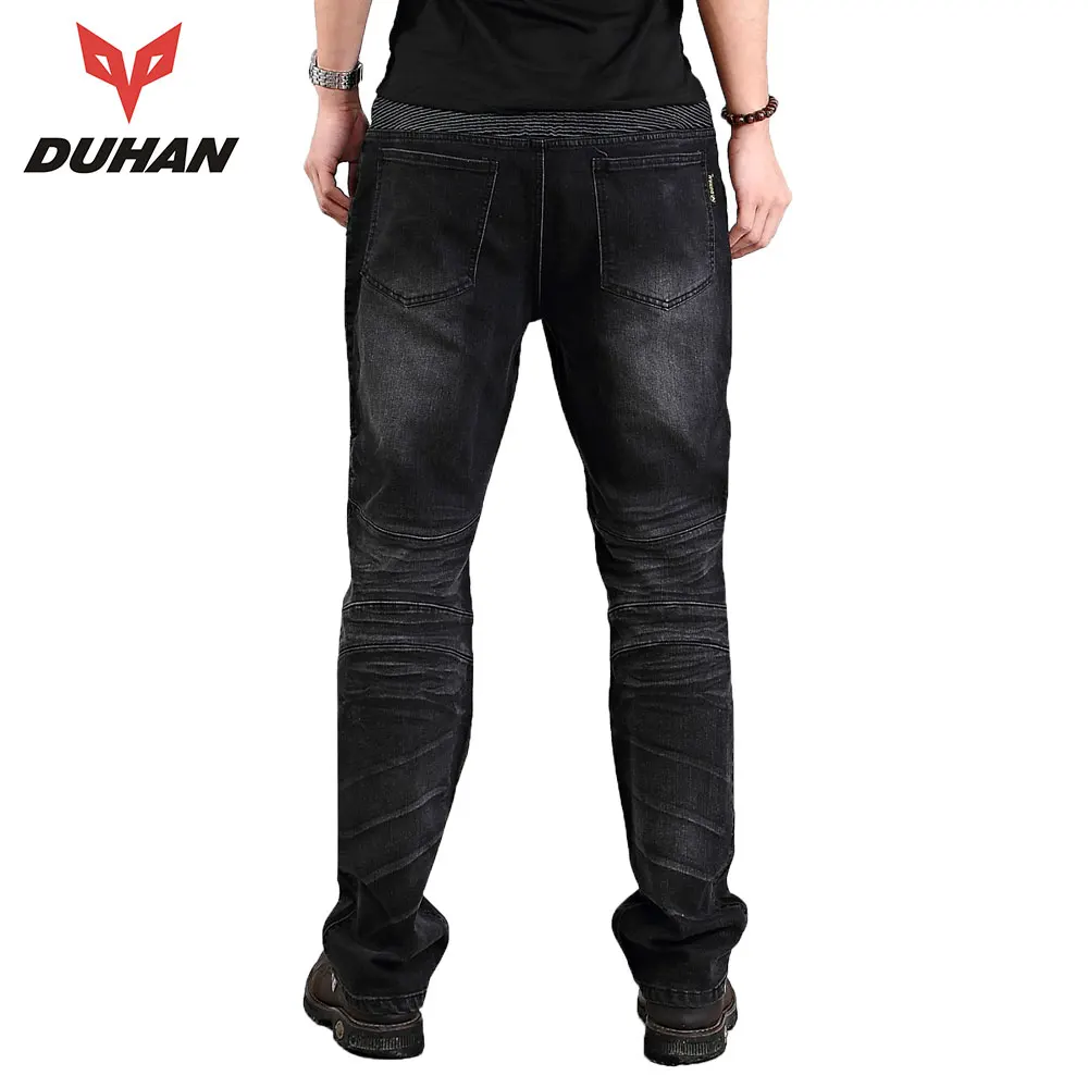 Брюки мужские мотоциклетные черные с защитой колена|moto pants|pants motocrossmotocross racing pants |