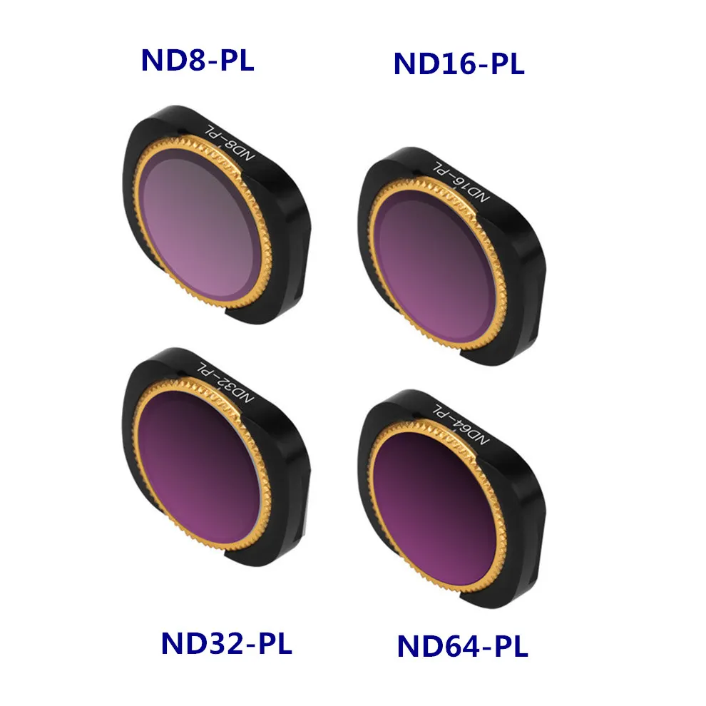 Filtro para Dji Nd-pl + Nd16-pl + Nd32-pl + Nd64-pl para Osmo Lente Osmo Bolso Handheld Cardan Câmera Acessórios Nd8-pl
