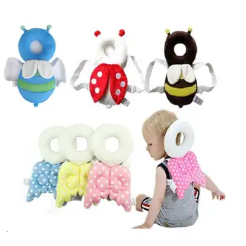 

Baby Cute pillow Head protection pad Angel wings protect neck drop resistance cushion kids headrest