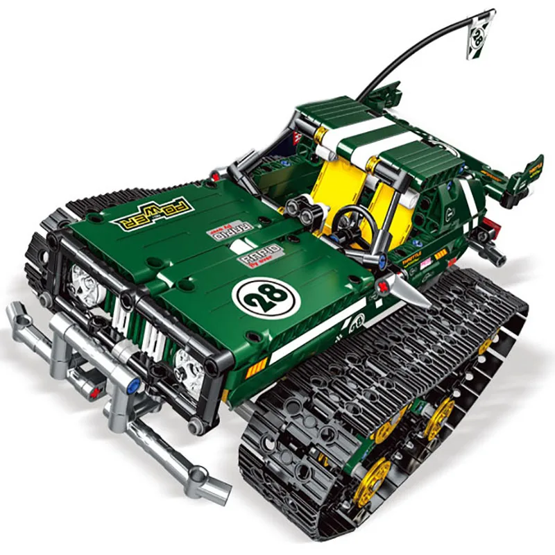 626pcs City Building Blocks Car USB Bricks Remote Control Cars Non-slip Wear Builded Block With Legoed Model for Children Gift