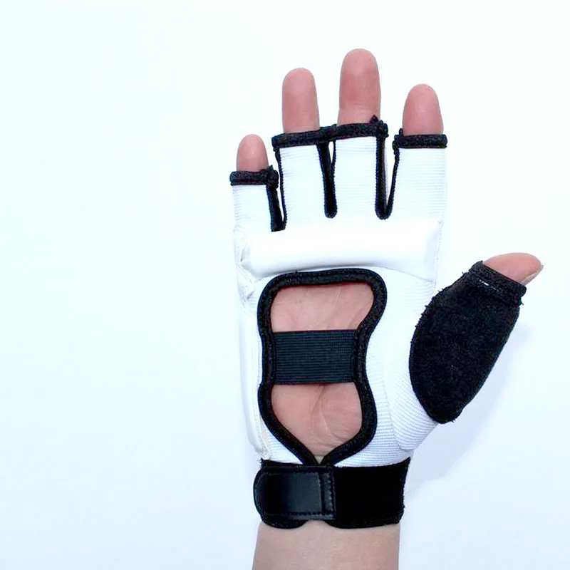 Beste Sprot 1 Paar Grappling Handschoenen Leer Strijd Boksen Punch Bag Sparring Voor Beschermen Body Building Apparatuur