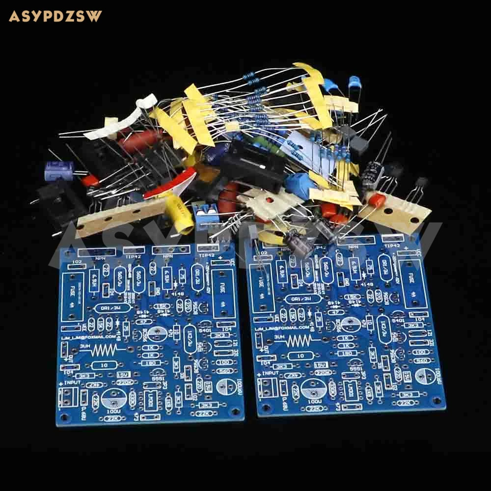 2 CH стерео QUAD405 KTD1047 Мощность усилитель 100 Вт + вт DIY Kit/готовая плата|amplifier diy|power