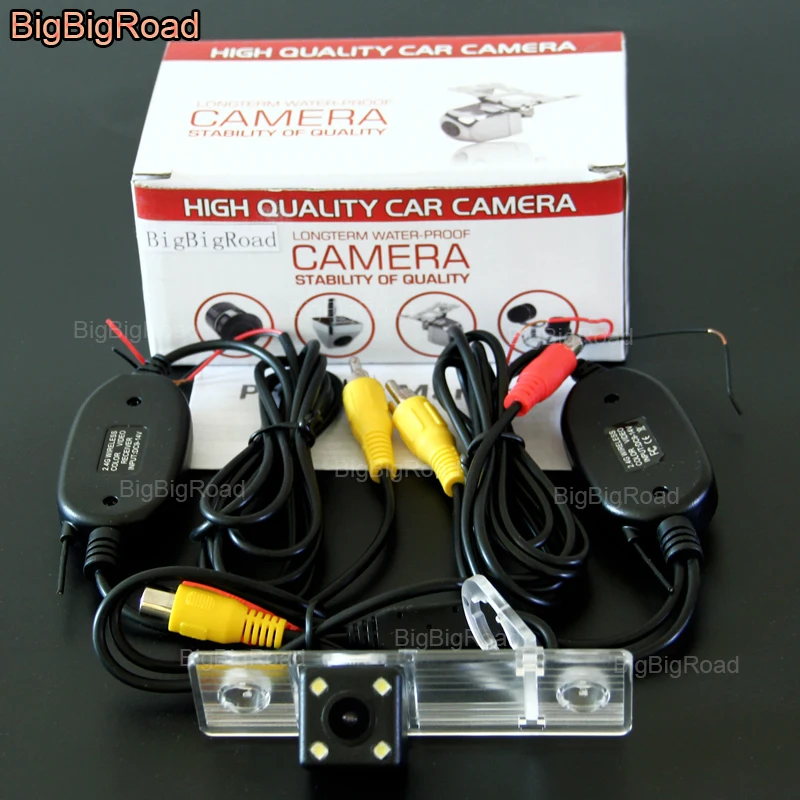 

BigBigRoad For Winstorm Daewoo Gentra Kalos Tosca Wireless Camera Car Rear View Reverse Camera Night Vision Parking Camera