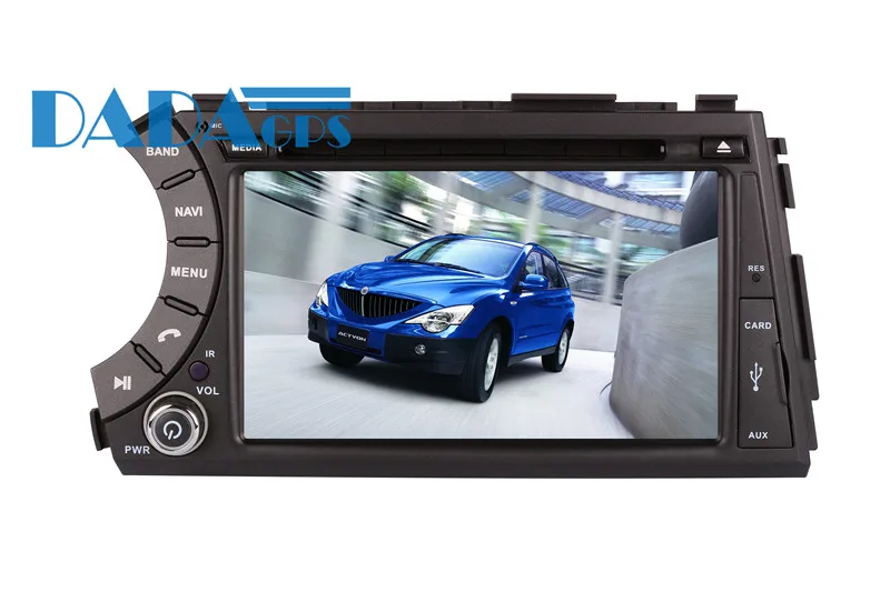 Sale 2 din Android 7.1 Car GPS Navigation DVD Player Car Radio for SSANGYONG Kyron Actyon,Micro Kyron,Korando,Micro Actyon 2005+ Auto 4