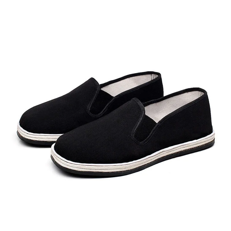 Bruce Lee Kung fu Shoes Taekwondo Tai Chi Martial Arts Walking Shoe Chinese Old Beijing Traditional Style Unisex Footwear (7)