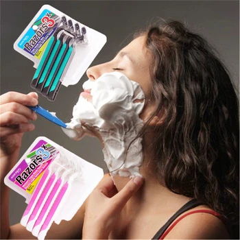 

Safety Razor 4pcs Top quality with Retail Box Women Manual Shaving razor for leg Armpit Privates Shaving