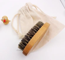 Beard Brush Men Shaving Brush Bamboo With Boar Bristles Shaving Bowl Silvertip Badger Shaving Brush Face Massage High Qulity
