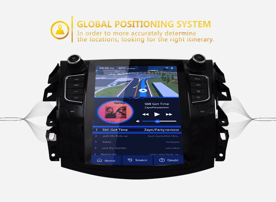 Discount KiriNavi 10.4" HD Touch Display Android 6.0 For NISSAN NAVARA NP300 Car Radio MP5 Audio GPS Navigation Multimedia Play 2017-2019 4 Discount KiriNavi 10.4" HD Touch Display Android 6.0 For NISSAN NAVARA NP300 Car Radio MP5 Audio GPS Navigation Multimedia Play 2017-2019 4