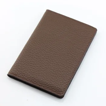 

Solid Travel Pu Leather Passport Cover Women Men Fashion Credit Card Holder Case Driver License Ticket Wallet Organizer Purse