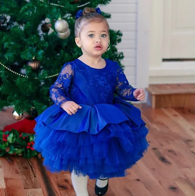 New-Blue-Cute-Flower-Girl-Dresses-2018-Little-Princess-Ball-Gown-Long-Sleeves-Kids-Toddler-First.jpg_640x640