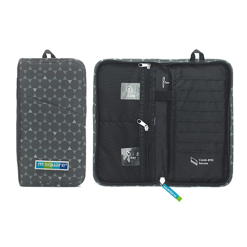 Women Men Passport Cover Travel RFID Credit Card Holder Flight Bit License Organizer Document Wallet Protective Sleeve PC0064 (12)