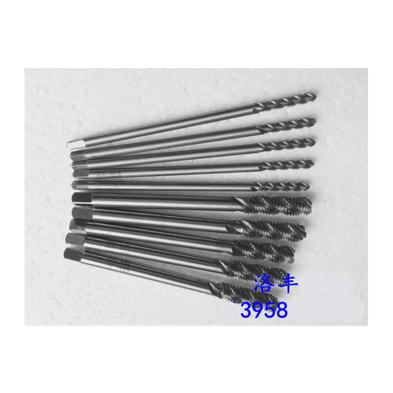 Spiral taps M2 M2.5 M3 M4 For Aluminum Processing Alu Alloy Blind Hole