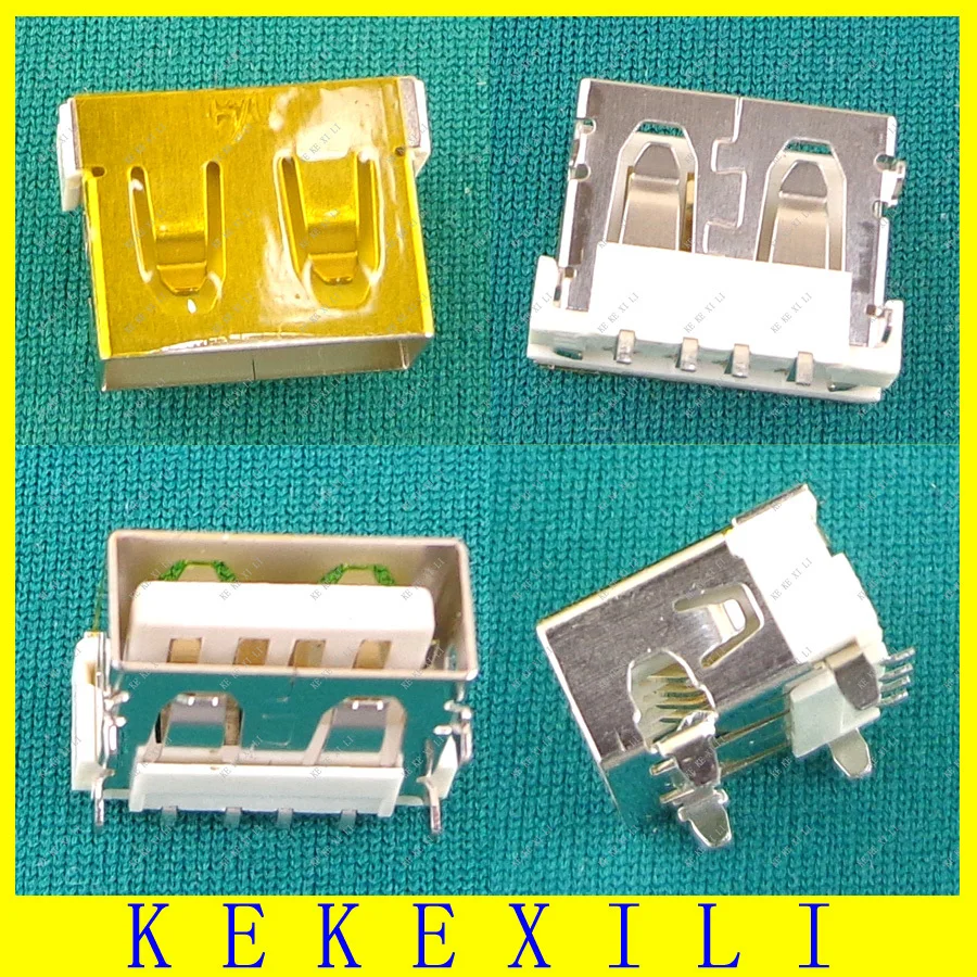 10pcs common use Laptop USB female Connector / Plug / Socket / Jack 1cm