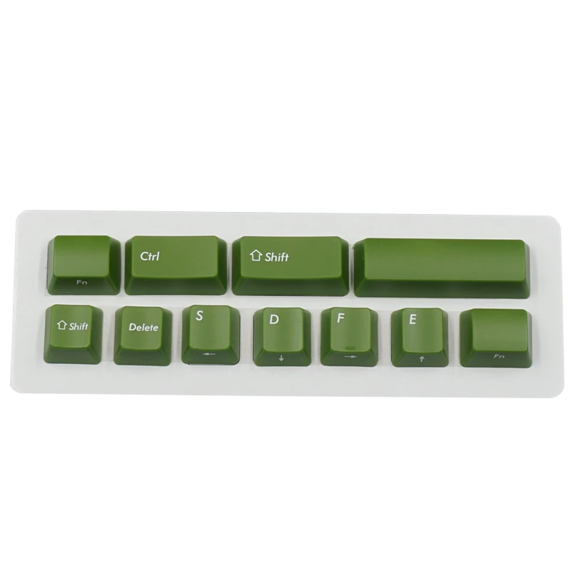 Цветные колпачки для клавиш ABS механической клавиатуры Filco Minila 11 колпачков 2 FN ESDF