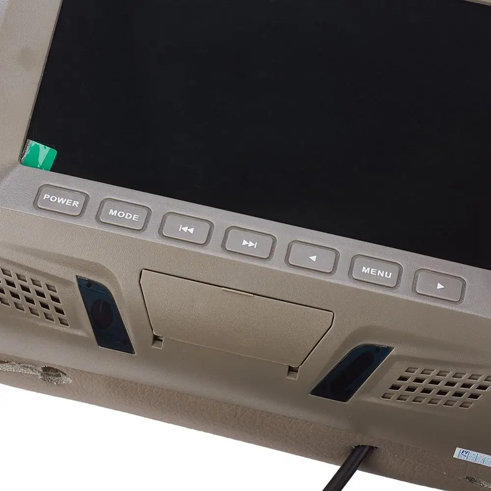 " TFT светодиодный экран подголовник автомобиля монитор MP5 плеер заднего вида монитор Поддержка USB/SD Вход