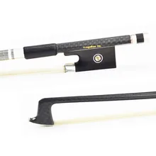 3/4 Size NEW Braided Carbon Fiber Violin Bow Pernambuco Performance! Nickel Silver Ebony Frog, Natural Horse Hair NEVER Miss IT