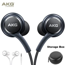 Наушники AKG IG955, 3,5 мм, наушники-вкладыши с микрофоном, проводная гарнитура для смартфонов huawei, xiaomi, samsung Galaxy s10, s9, s8, S7, S6, S5, S4