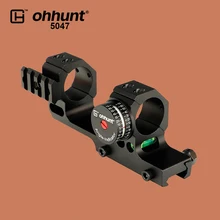 Ohhunt охотничий 24,5/30 мм смещение двухнаправленного Пикатинни Вивер рейку кольца с углом косинусный индикатор комплект и пузырьковый уровень