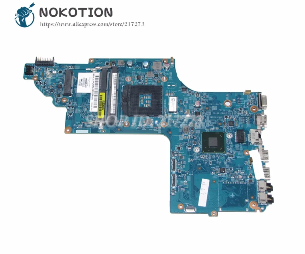 NOKOTION для HP Pavilion dv7 dv7-7000 Материнская плата ноутбука 682043-001 48.4ST04.011 UMA основной плате HM77 DDR3